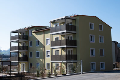 Fassadensanierung MFH I der Sänti 14 + 15