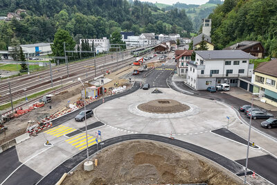 K10 Neubau Kreisel mit RVA