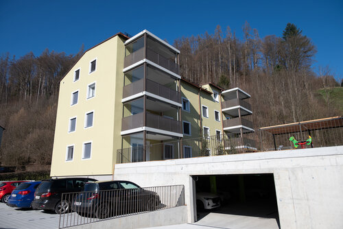 Fassadensanierung MFH I der Sänti 14 + 15