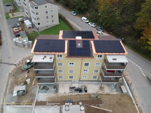 Fassadensanierung MFH I der Sänti 14 + 15