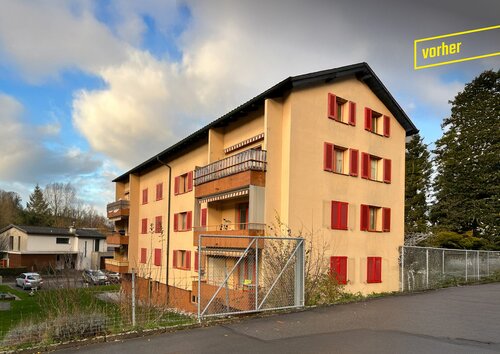 Fassadensanierung MFH I der Sänti 14 + 15