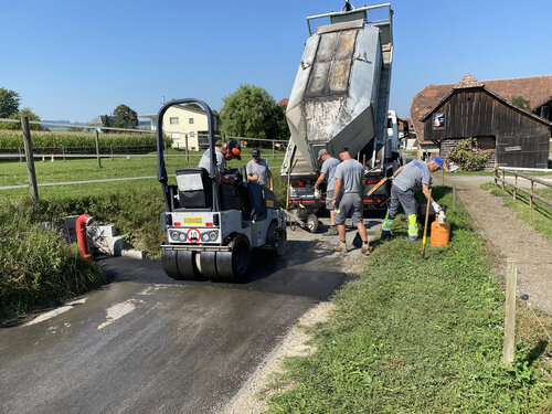 Sanierung Wasserleitung Hostrisstrasse