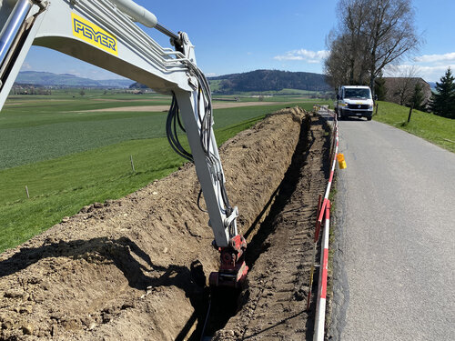 Sanierung Wasserleitung Hostrisstrasse