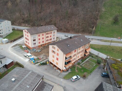 Fassadensanierung MFH I der Sänti 14 + 15