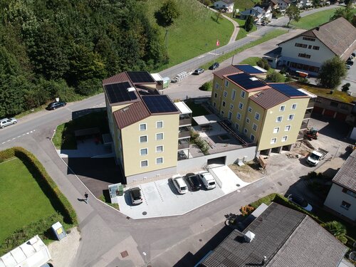 Fassadensanierung MFH I der Sänti 14 + 15