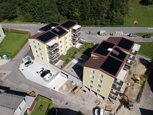 Fassadensanierung MFH I der Sänti 14 + 15