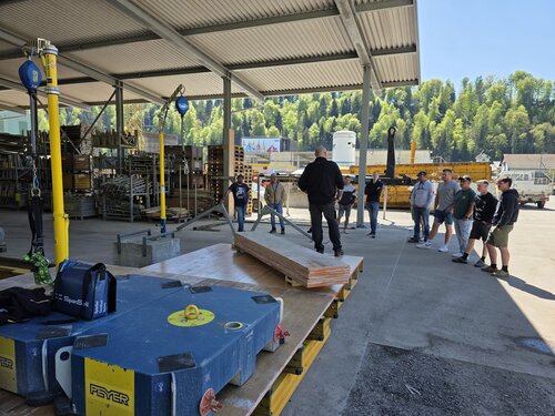 Firmeninterne Schulung Arbeitssicherheit
